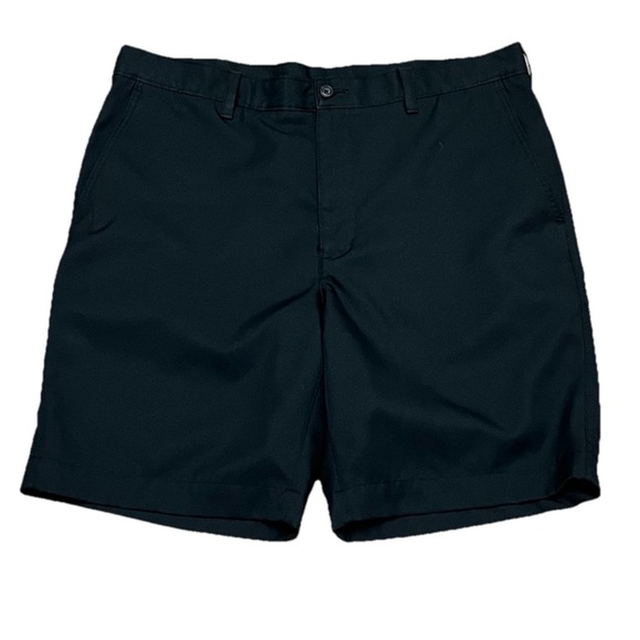 PGA Tour Men’s Black Golf Shorts Size 36 | Performance Polyester Chino Flat - Picture 2 of 7